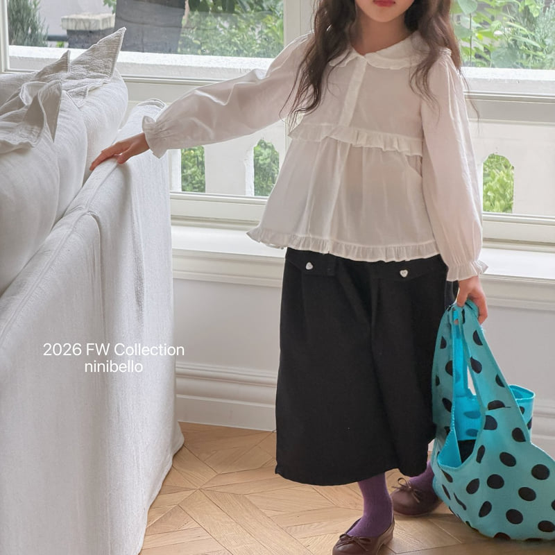 Ninibello - Korean Children Fashion - #kidsshorts - Eve Wide Pants