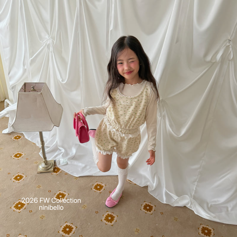Ninibello - Korean Children Fashion - #kidsshorts - Roro Lace Bustier - 7