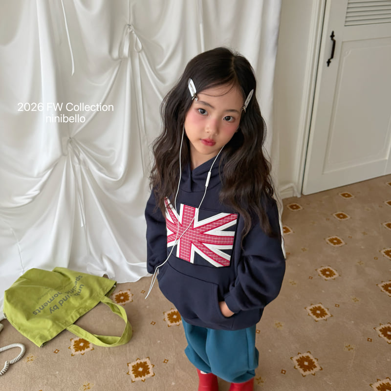 Ninibello - Korean Children Fashion - #kidsstore - London Patch Hoodie - 10