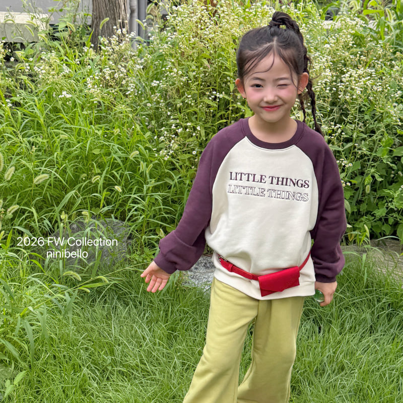 Ninibello - Korean Children Fashion - #kidsshorts - Little Raglan Sweatshirt - 4