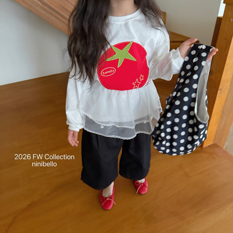 Ninibello - Korean Children Fashion - #kidsstore - Tomato Patch Tee