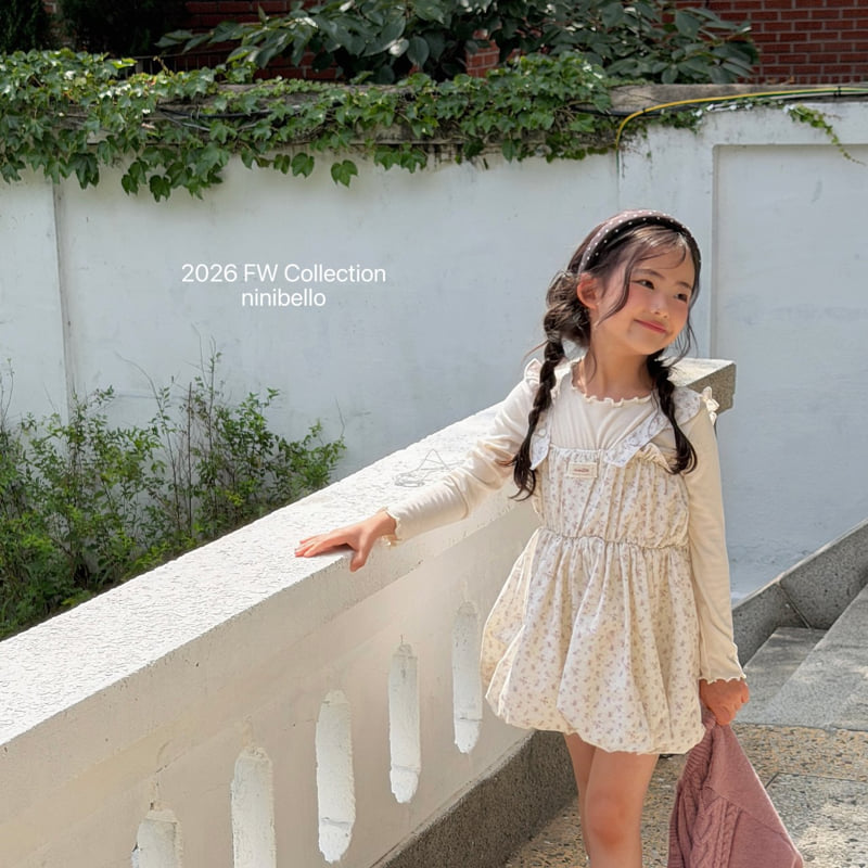 Ninibello - Korean Children Fashion - #kidsstore - Soft Lettuce-Edge Tee - 5