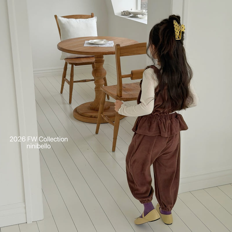 Ninibello - Korean Children Fashion - #kidsstore - Arm Terry Frill Jogger Pants - 5