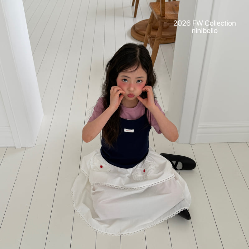 Ninibello - Korean Children Fashion - #kidsstore - Momo Apron Skirt - 11
