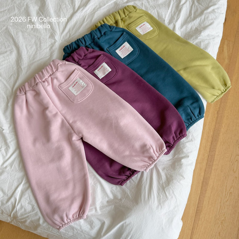 Ninibello - Korean Children Fashion - #kidsstore - Betty Color Sweatpants