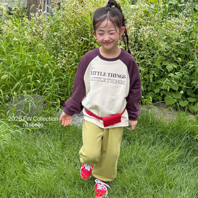 Ninibello - Korean Children Fashion - #kidzfashiontrend - Little Raglan Sweatshirt - 5