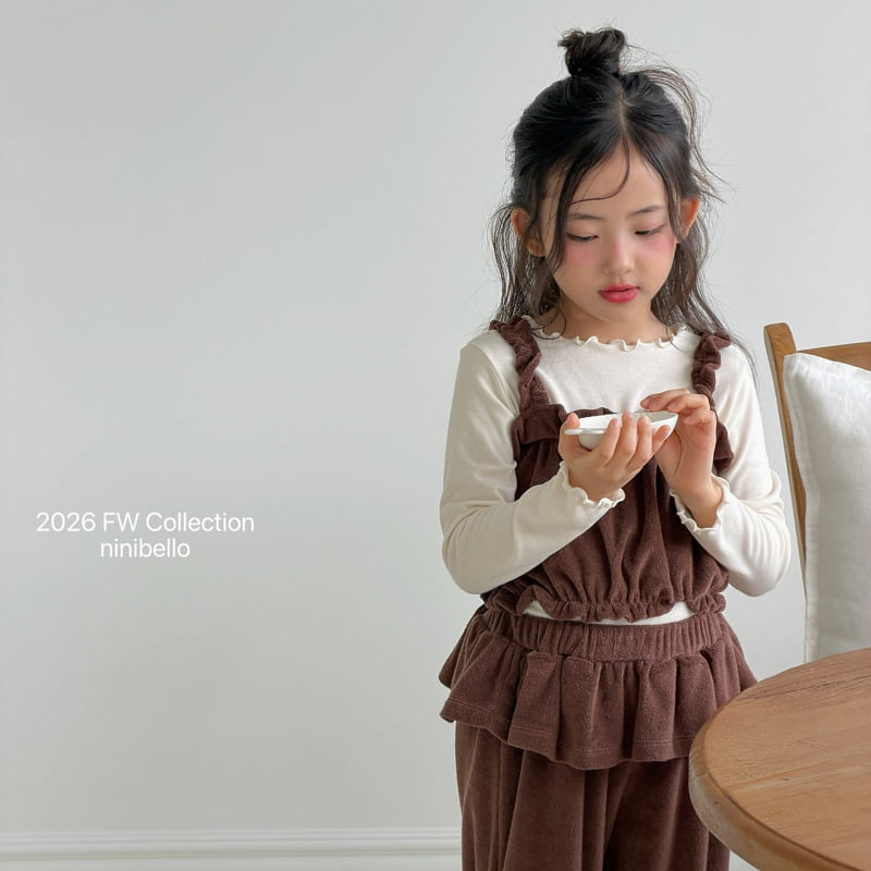 Ninibello - Korean Children Fashion - #kidzfashiontrend - Soft Lettuce-Edge Tee - 6