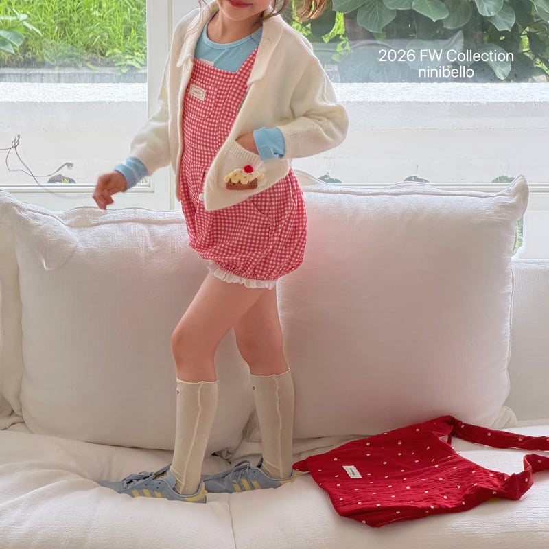 Ninibello - Korean Children Fashion - #kidsstore - Cupcake Knit Cardigan - 4