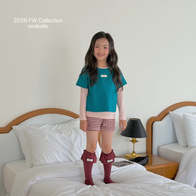 Ninibello - Korean Children Fashion - #kidzfashiontrend - Tommy Eyelet Shorts - 10
