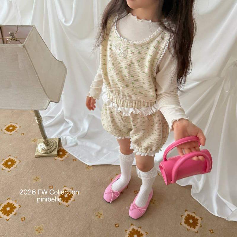 Ninibello - Korean Children Fashion - #kidzfashiontrend - Roro Lace Bustier - 9