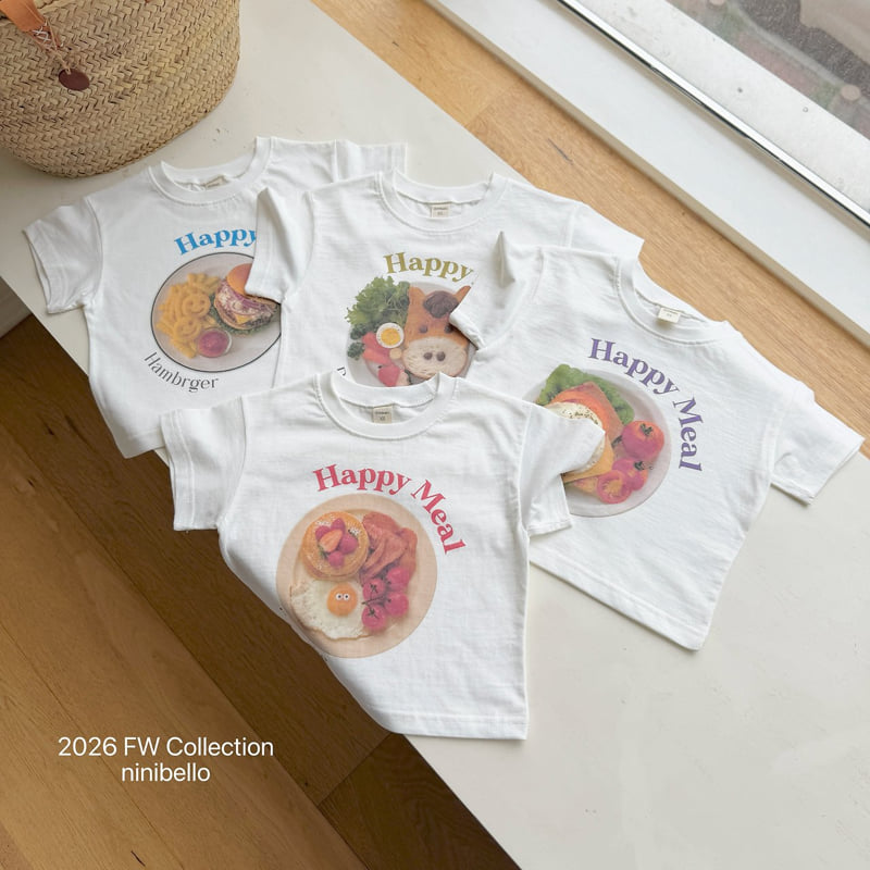 Ninibello - Korean Children Fashion - #kidzfashiontrend - Happy Meal Tee - 5