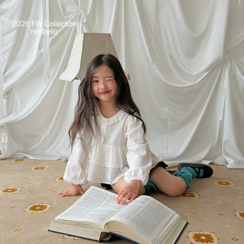 Ninibello - Korean Children Fashion - #kidsstore - Monet Lace Blouse - 4
