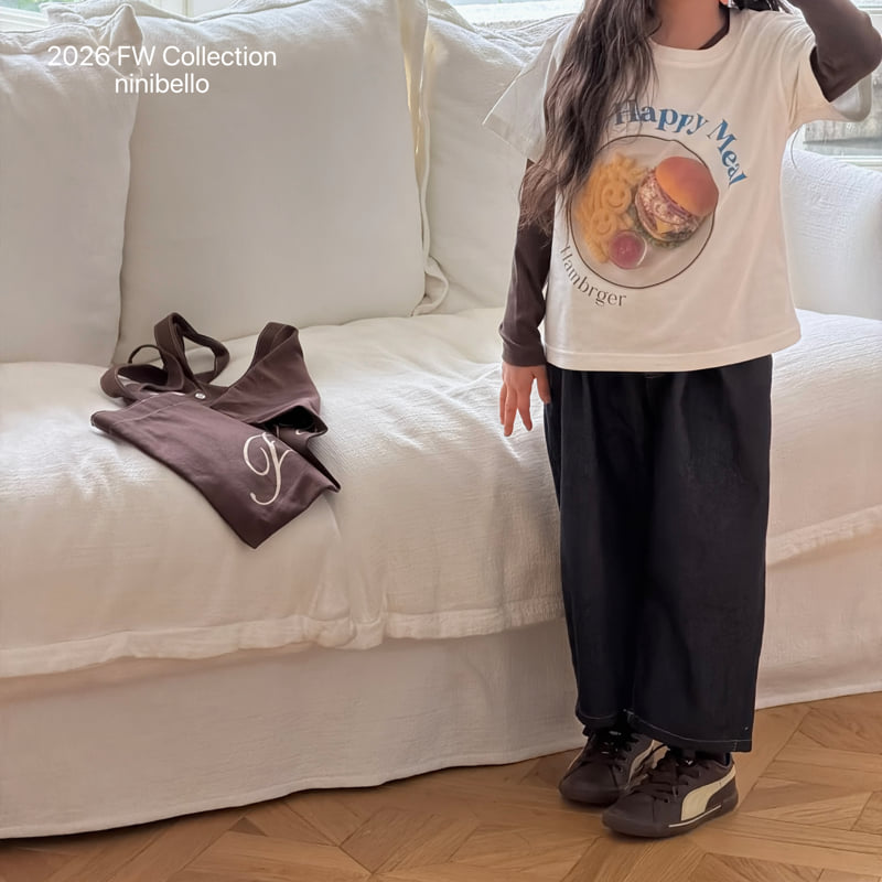 Ninibello - Korean Children Fashion - #littlefashionista - Tommy Heart Denim Pants - 10