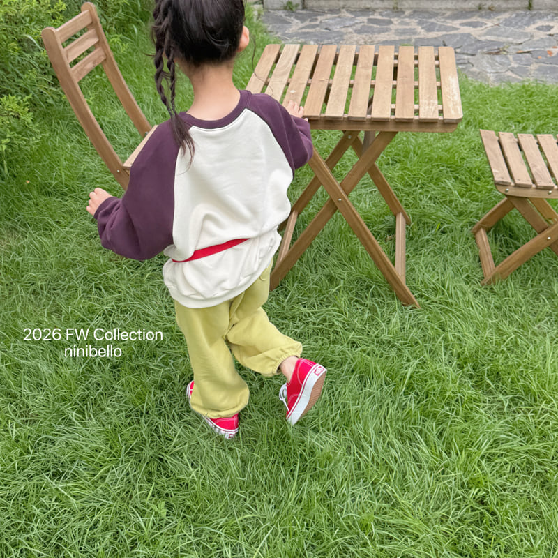 Ninibello - Korean Children Fashion - #littlefashionista - Little Raglan Sweatshirt - 7