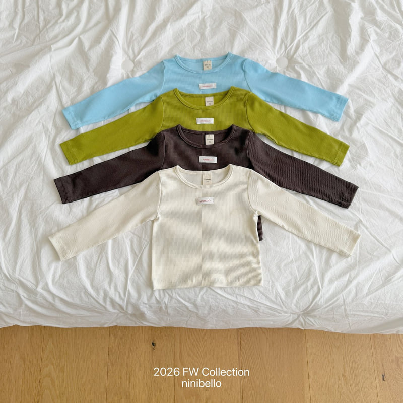 Ninibello - Korean Children Fashion - #littlefashionista - Viv Ribbed Tee - 11