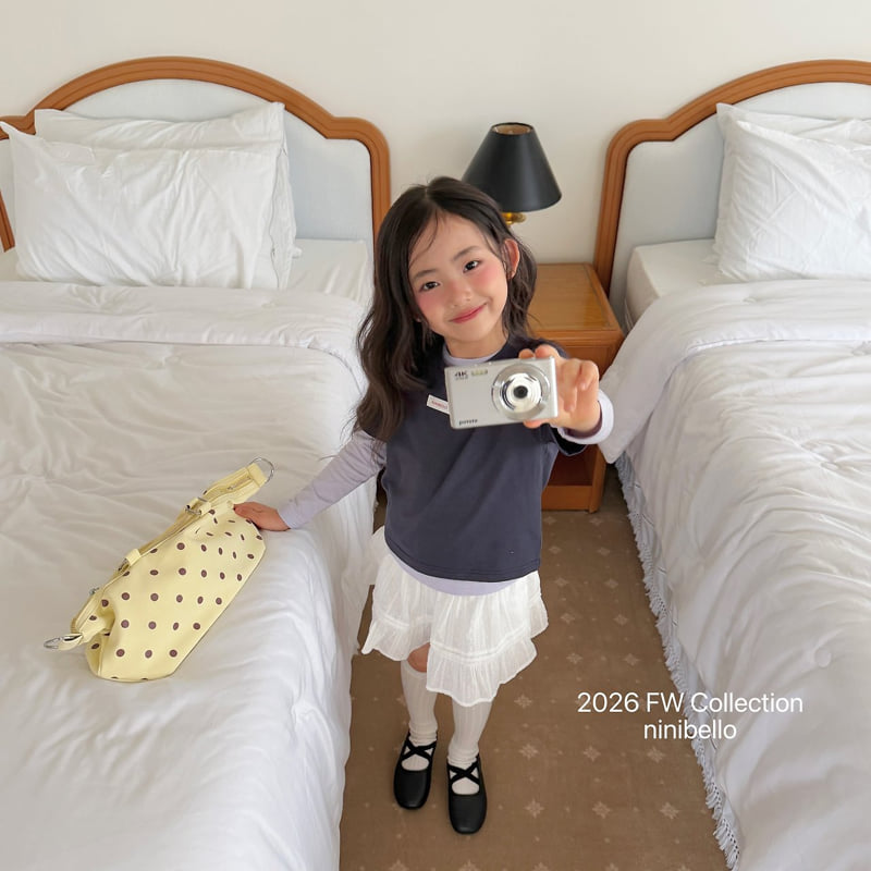 Ninibello - Korean Children Fashion - #littlefashionista - Layered Short Sleeve Tee - 9