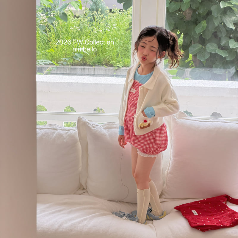 Ninibello - Korean Children Fashion - #littlefashionista - Cupcake Knit Cardigan - 6