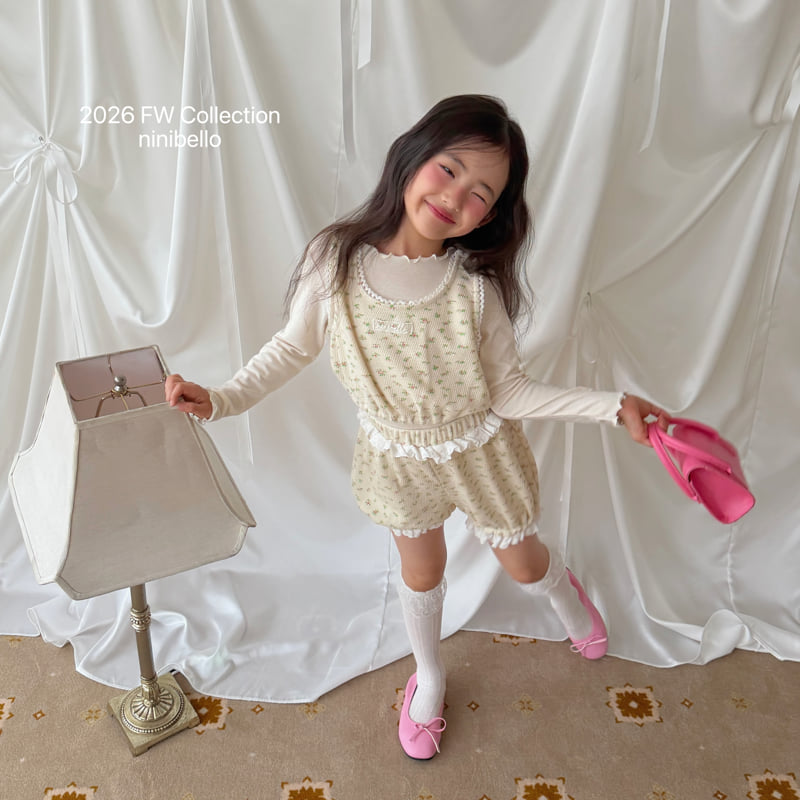 Ninibello - Korean Children Fashion - #littlefashionista - Roro Lace Bustier - 11