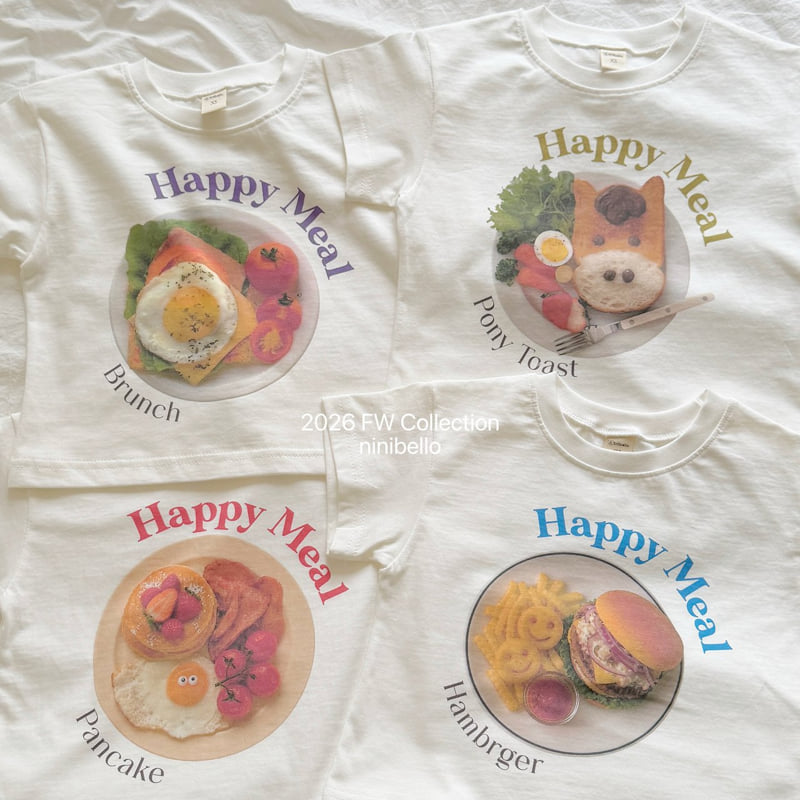Ninibello - Korean Children Fashion - #littlefashionista - Happy Meal Tee - 7