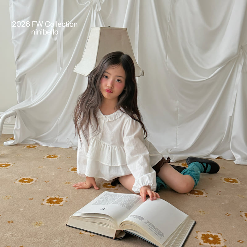 Ninibello - Korean Children Fashion - #littlefashionista - Monet Lace Blouse - 6