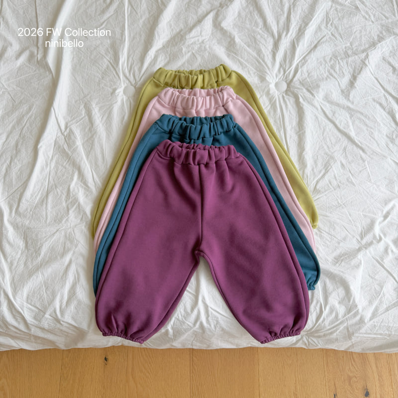 Ninibello - Korean Children Fashion - #Kfashion4kids - Betty Color Sweatpants - 4