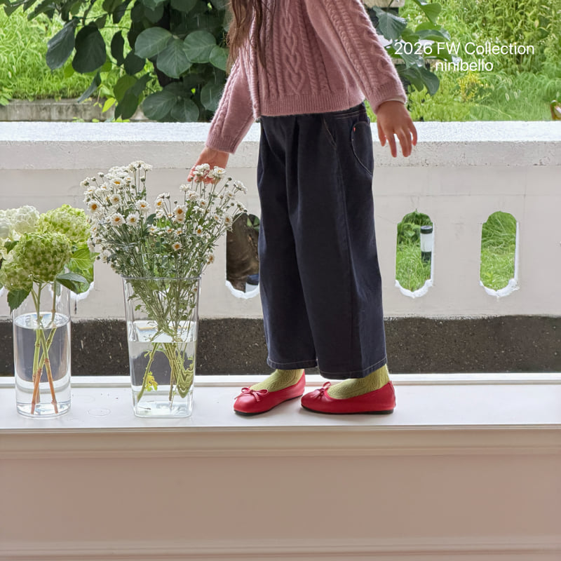 Ninibello - Korean Children Fashion - #magicofchildhood - Tommy Heart Denim Pants - 11