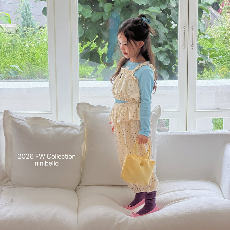 Ninibello - Korean Children Fashion - #magicofchildhood - Arm Terry Bustier - 9