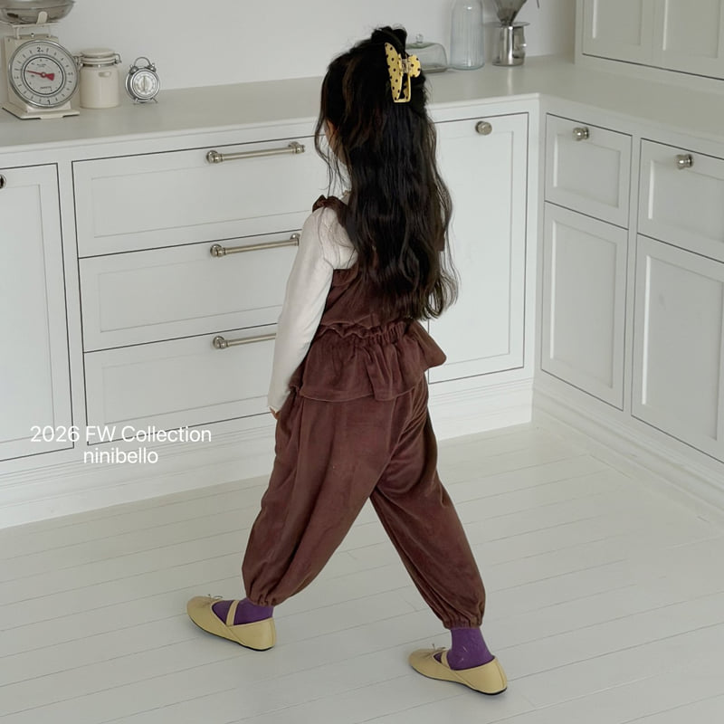 Ninibello - Korean Children Fashion - #magicofchildhood - Arm Terry Frill Jogger Pants - 9