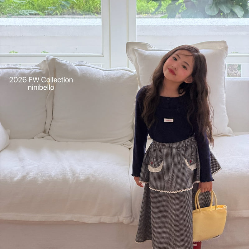 Ninibello - Korean Children Fashion - #magicofchildhood - Momo Apron Skirt