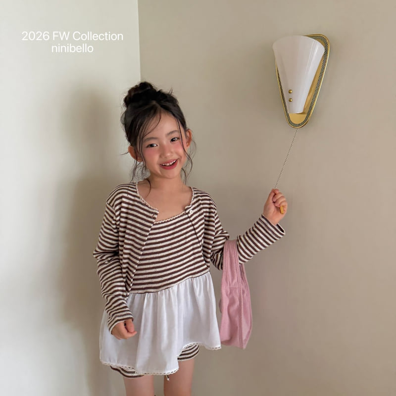 Ninibello - Korean Children Fashion - #magicofchildhood - Tommy Stripe Bustier - 9
