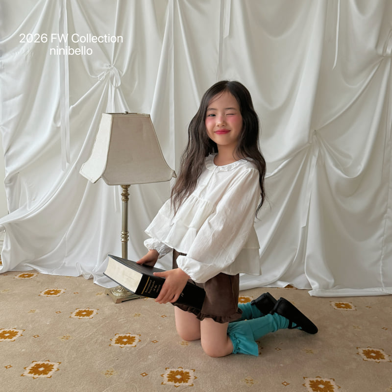 Ninibello - Korean Children Fashion - #magicofchildhood - Monet Lace Blouse - 7