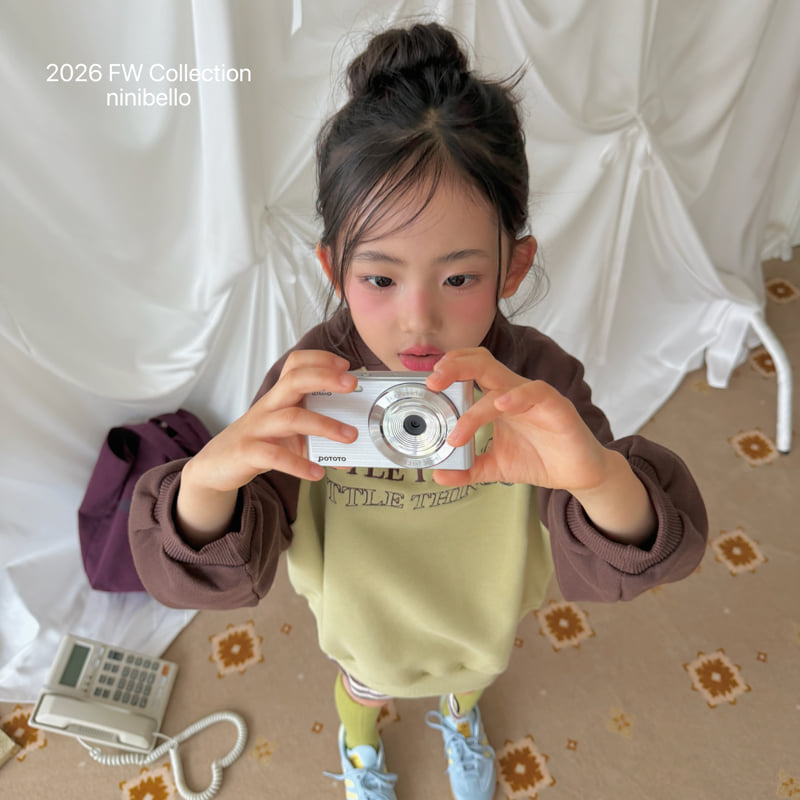 Ninibello - Korean Children Fashion - #minifashionista - Little Raglan Sweatshirt - 9