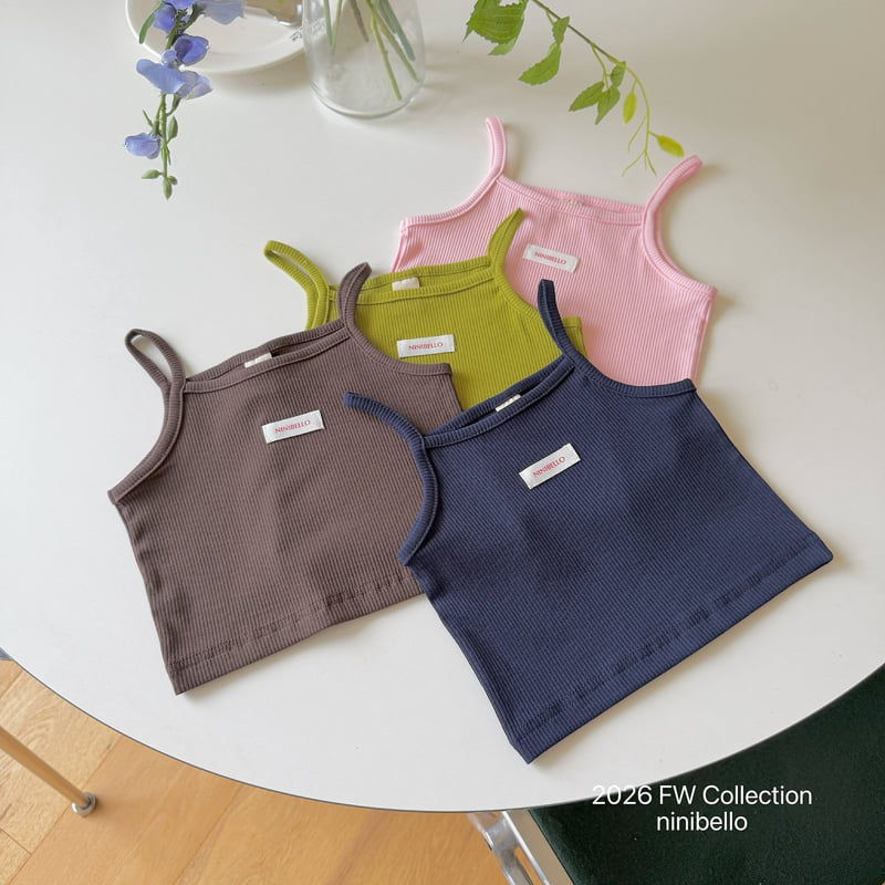 Ninibello - Korean Children Fashion - #minifashionista - Viv Ribbed Sleeveless Top - 5