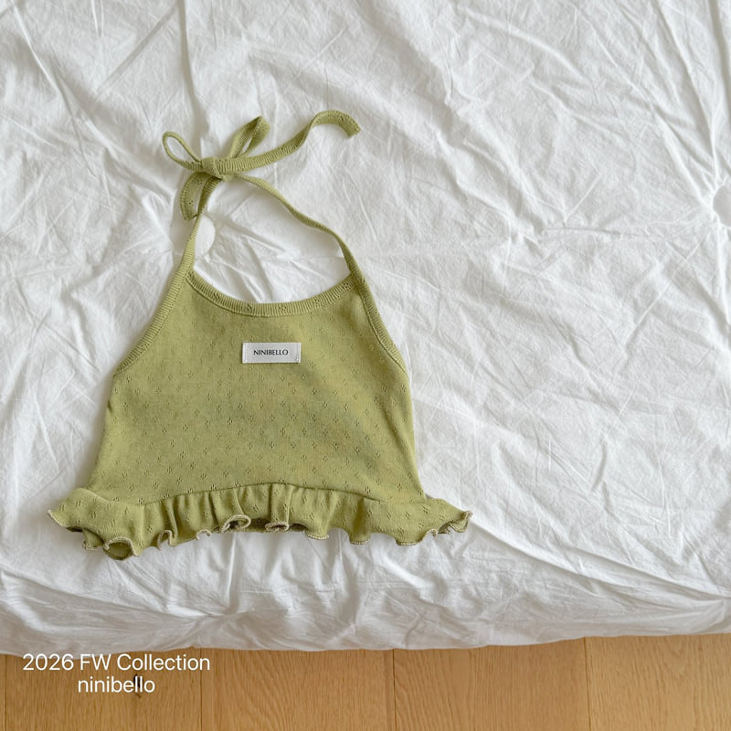 Ninibello - Korean Children Fashion - #minifashionista - Vivi Eyelet Halter Neck - 9