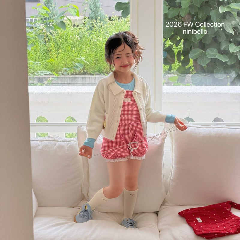Ninibello - Korean Children Fashion - #minifashionista - Cupcake Knit Cardigan - 8