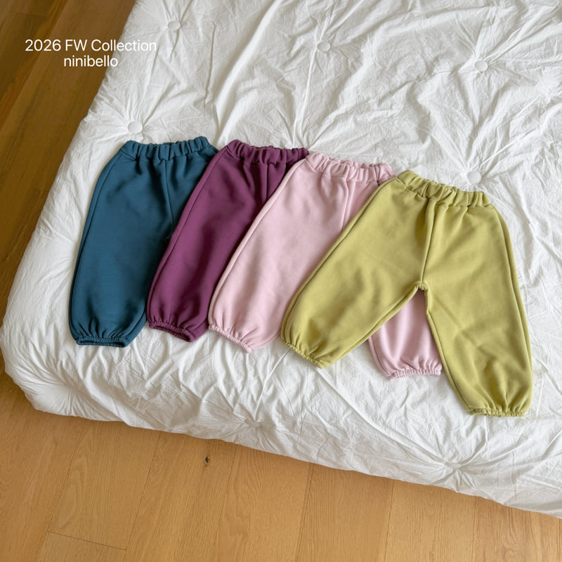 Ninibello - Korean Children Fashion - #minifashionista - Betty Color Sweatpants - 6