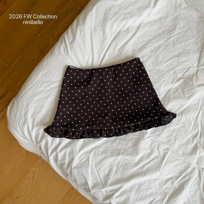 Ninibello - Korean Children Fashion - #minifashionista - Dear Dot Skirt - 4