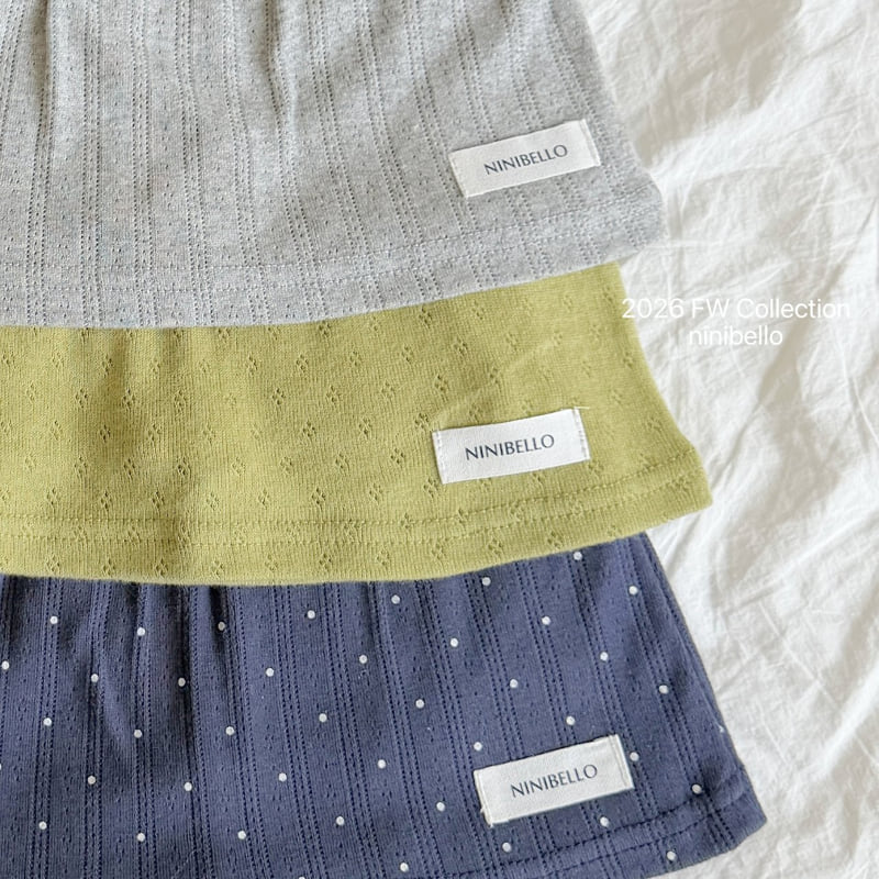 Ninibello - Korean Children Fashion - #prettylittlegirls - Vivi Eyelet Skirt - 5
