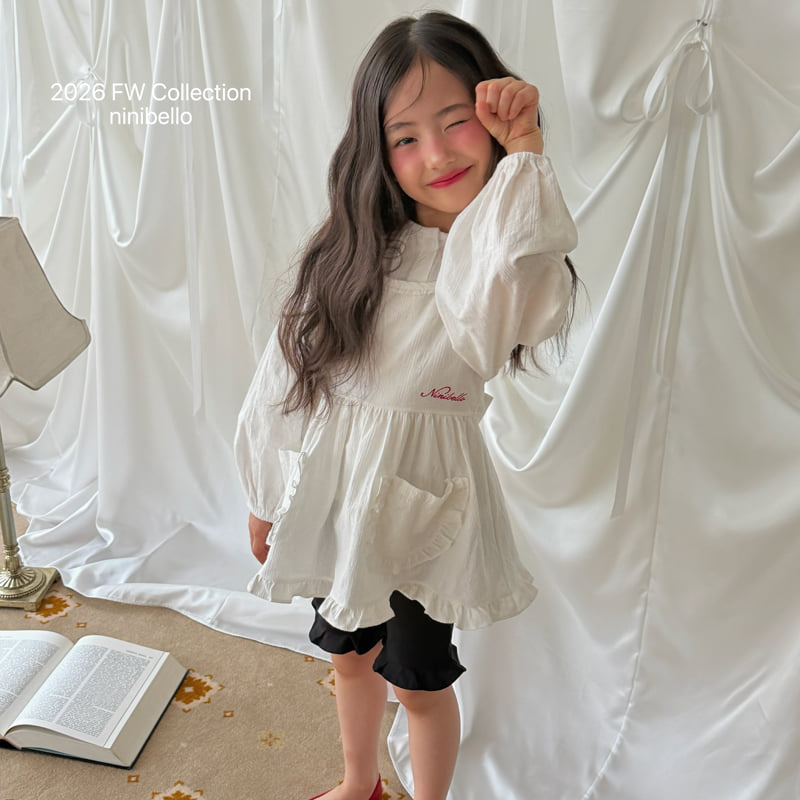 Ninibello - Korean Children Fashion - #prettylittlegirls - Hazel Apron Dress - 12