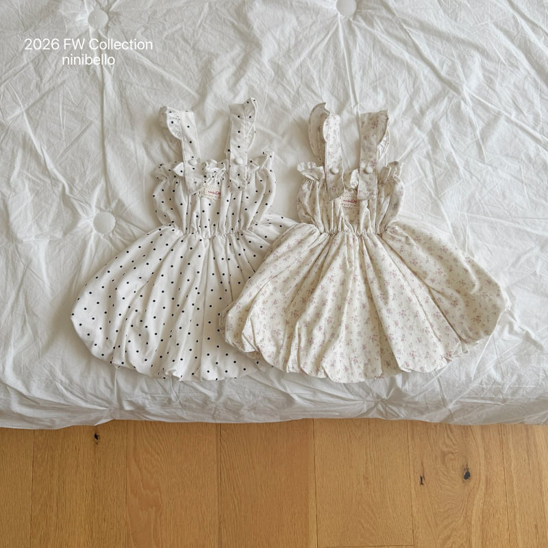 Ninibello - Korean Children Fashion - #stylishchildhood - Picnic Balloon Dress