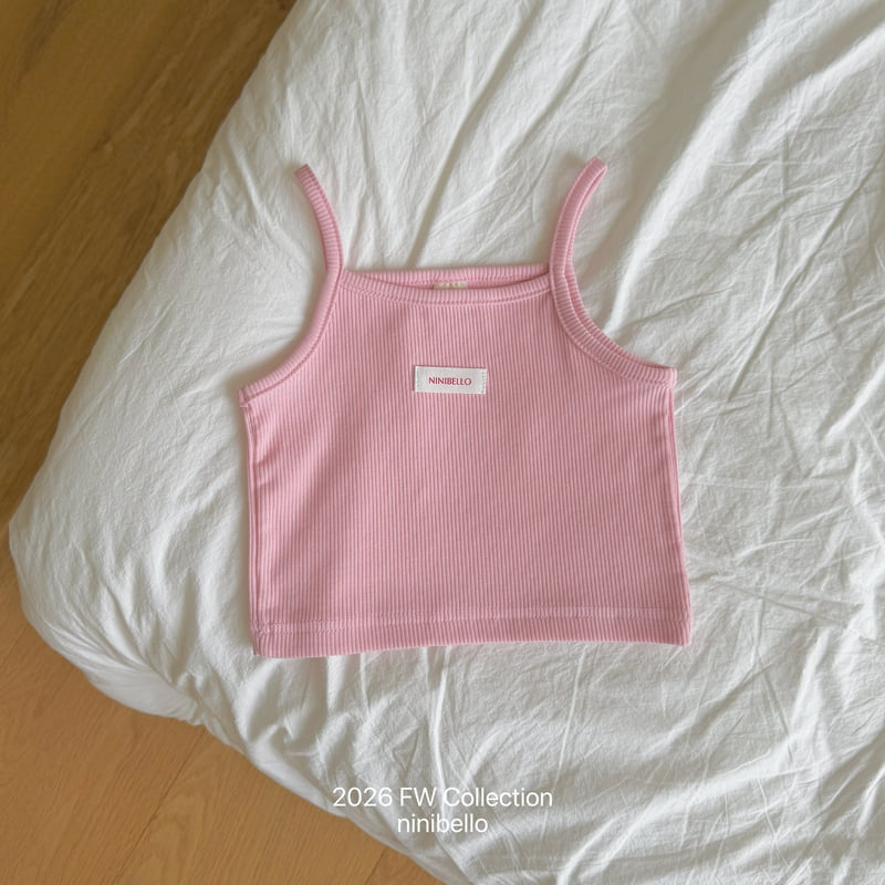 Ninibello - Korean Children Fashion - #stylishchildhood - Viv Ribbed Sleeveless Top - 9