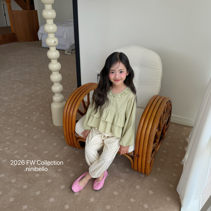 Ninibello - Korean Children Fashion - #stylishchildhood - Monet Lace Blouse - 12