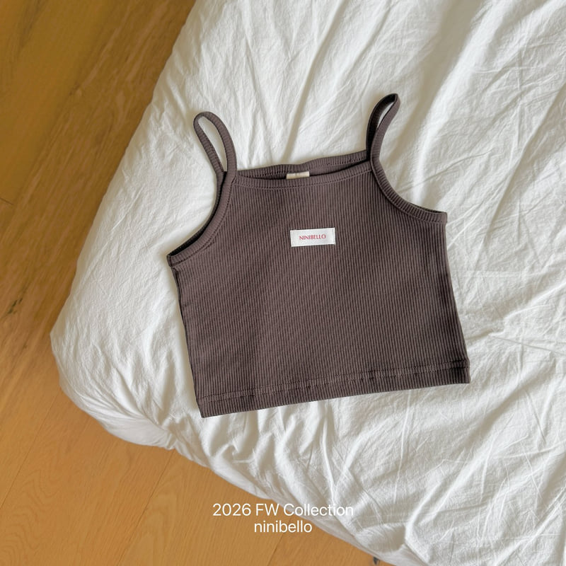 Ninibello - Korean Children Fashion - #todddlerfashion - Viv Ribbed Sleeveless Top - 7