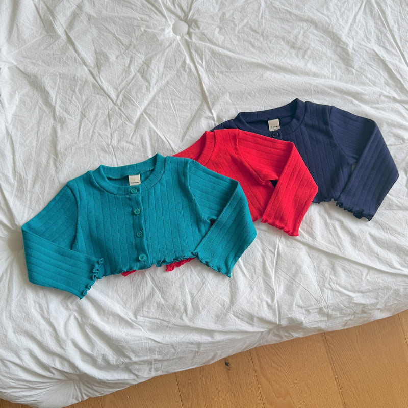 Ninibello - Korean Children Fashion - #prettylittlegirls - Melville Eyelet Cardigan - 4