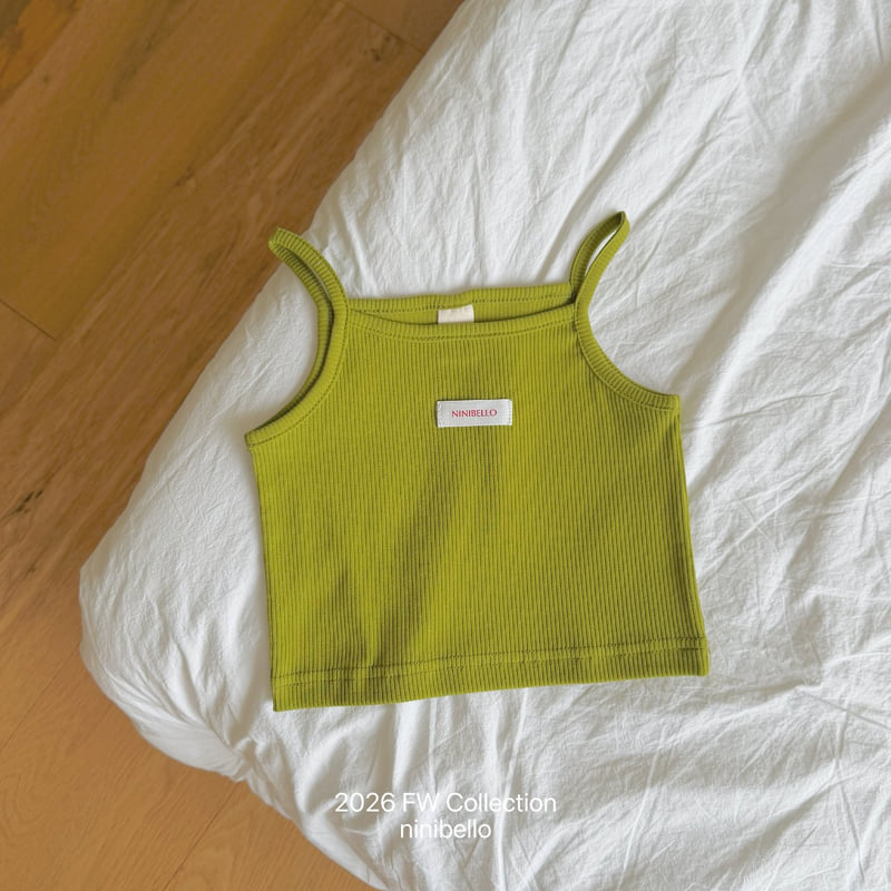 Ninibello - Korean Children Fashion - #toddlerclothing - Viv Ribbed Sleeveless Top - 8