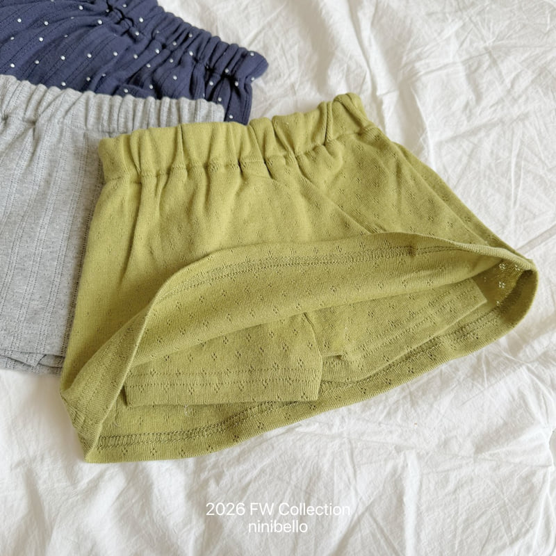 Ninibello - Korean Children Fashion - #toddlerclothing - Vivi Eyelet Skirt - 7