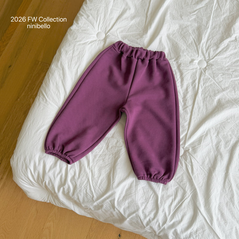 Ninibello - Korean Children Fashion - #toddlerclothing - Betty Color Sweatpants - 9