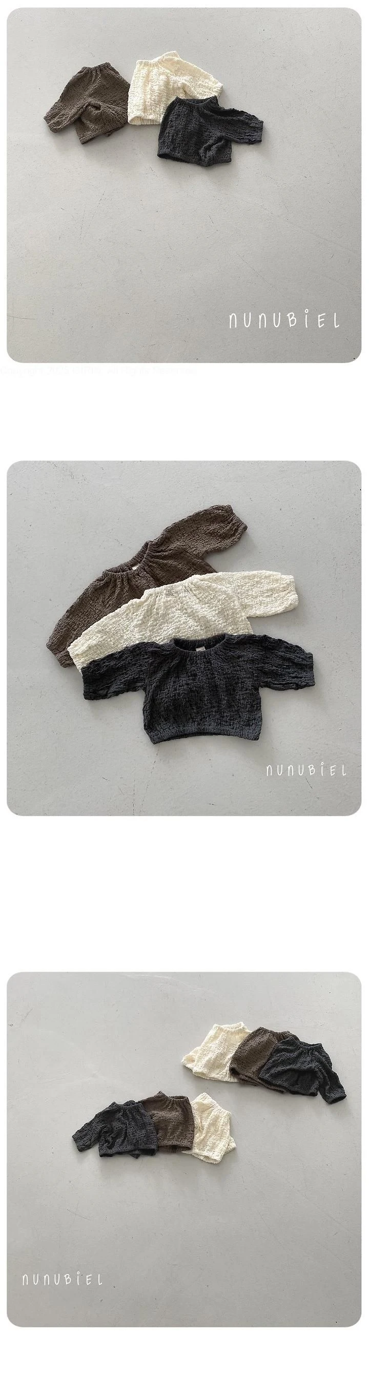 Nunubiel - Korean Children Fashion - #designkidswear - Crack Blouse - 2