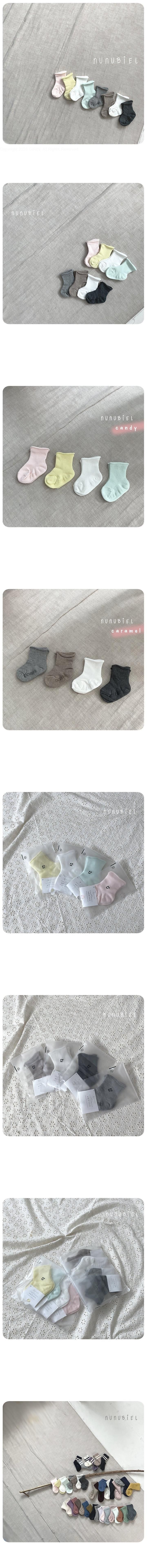 Nunubiel - Korean Children Fashion - #designkidswear - Mesh Socks Set