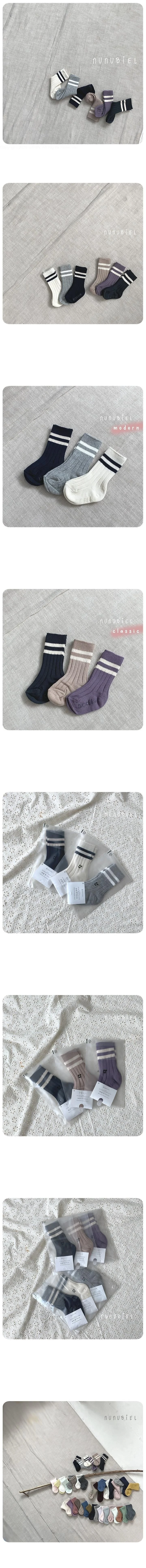 Nunubiel - Korean Children Fashion - #discoveringself - Dandy Socks Set
